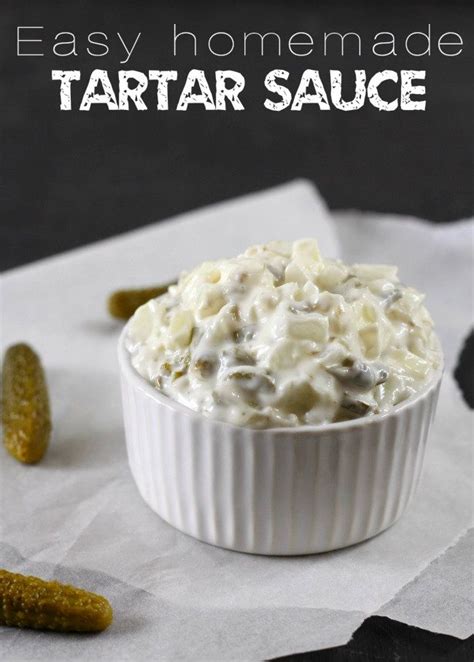 Easy Homemade Tartar Sauce Takes Just 5 Minutes And 4