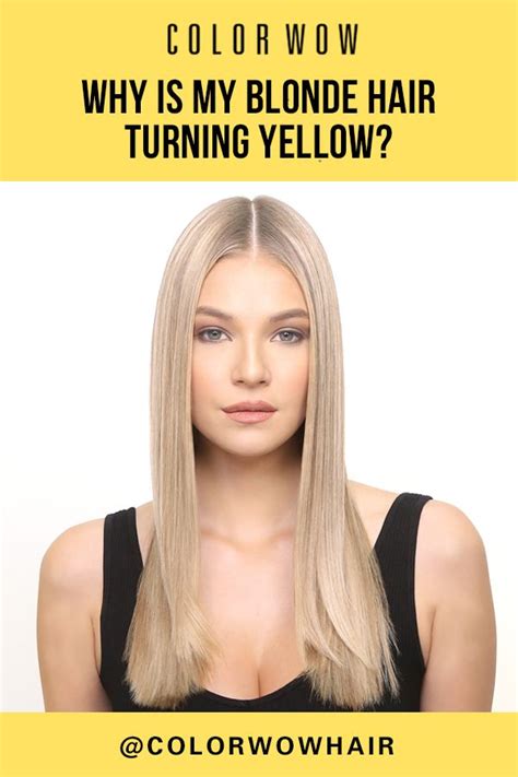 Why Does Blonde Hair Turn Yellow