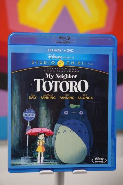 My Neighbor Totoro Blu Ray Dvd Daly Fanning Ghibli Disney Region Picclick