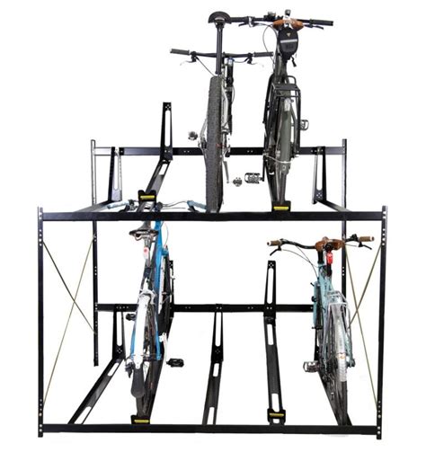 Double Decker Bike Rack 6 8 Or 10 Capacity Park Warehouse