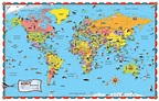 Printable World Map With Countries For Kids | Free Printable Maps