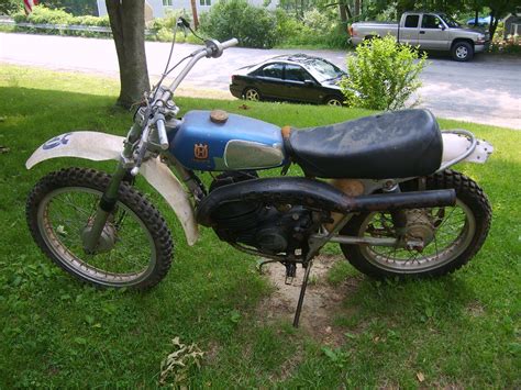 1974 125sc Husqvarna I Found For A Friend As A Surprisejust As It