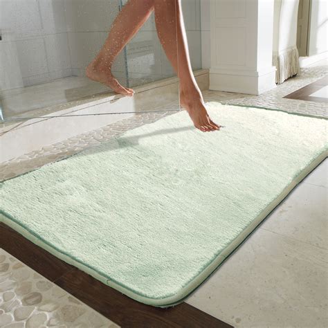 Microfiber Absorbing Bath Mat Bathroom Rug Ebay