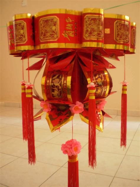Diy Chinese New Year Lantern The Idea King Origami Crafts Diy