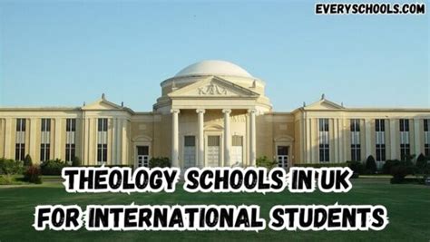 12 Best Theology Schools In Uk For International Students 2024