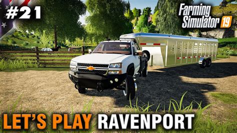 Lets Play Farming Simulator 19 Ravenport 21 New Horses And Workshop