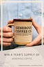 Generous Coffee is the best coffee for your coffee cup! And who can say ...
