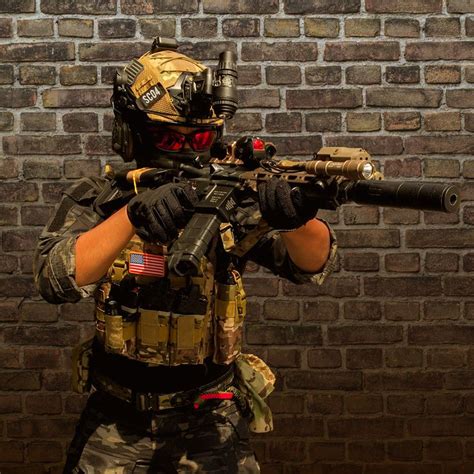 Black Multicam With Multicam Accessories Military Special Forces