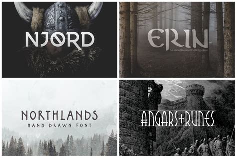 15 Viking Fonts To Add A Traditional Scandinavian Touch To Your
