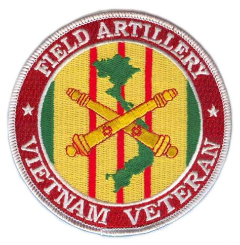 Us Army Field Artillery Vietnam Veteran 4 Patch