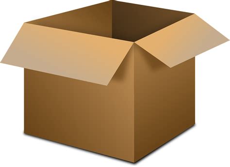 Box Open Cardboard · Free vector graphic on Pixabay