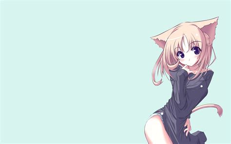 Free Download Anime Cat Girl Cute Wallpaper