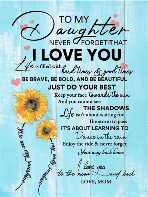 Stay Strong Daughter Quotes