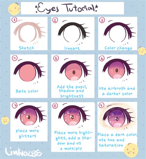 Tutorial Anime Eye Color Palette On Pixivs How To Draw Page You Can