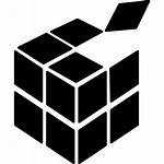 Cube Icon Graphic Squares Data Square Icons