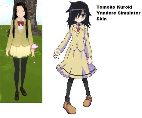 Yandere Simulator Tomoko Kuroki Skin By Imaginaryalch