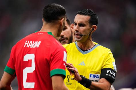 Morocco Launch Official Complaint Against World Cup Semi Final Referee Cesar Ramos After France