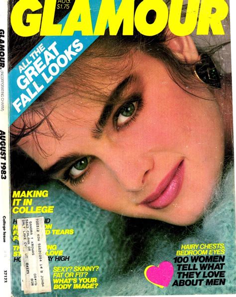 Glamour Magazine August 1983 Pdf Magazine Digital Download Brooke