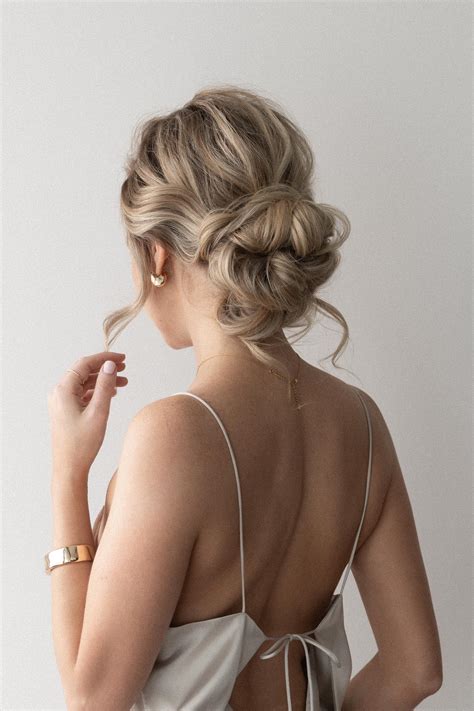 Messy Homecoming Updo Hairstyles