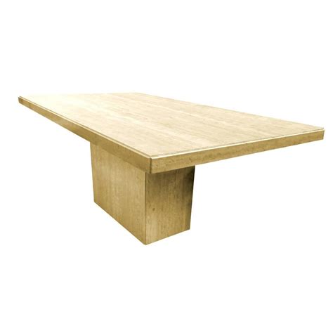 5 out of 5 stars. Travertine Dining Table For Sale at 1stdibs