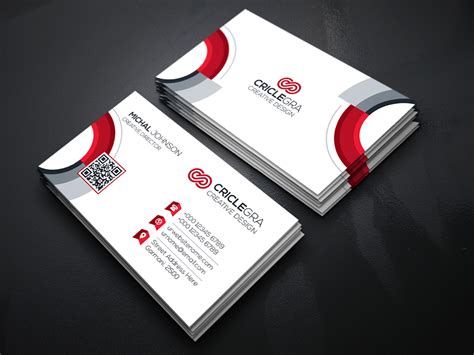 White Elegant Business Card Template · Graphic Yard Graphic Templates
