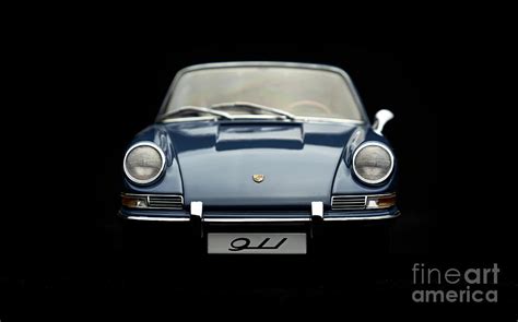 Classic Porsche 911 Model Front View Photograph By Simonbradfield Pixels