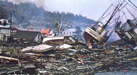 Read more about the 1964 great alaska earthquake and tsunami by visiting a usgs website with resources and information. Great Alaska Earthquake 1964 | Downtown Kodiak in the ...