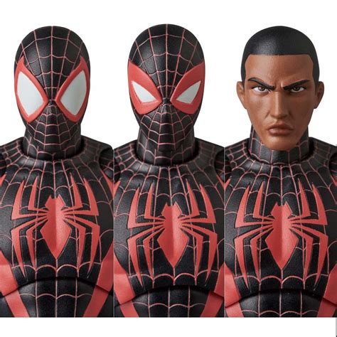 Spider Man Miles Morales Mafex Action Figure At Mighty Ape Nz