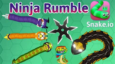 Snake Io New Awesome Ninja Rumble Event Gameplay Youtube