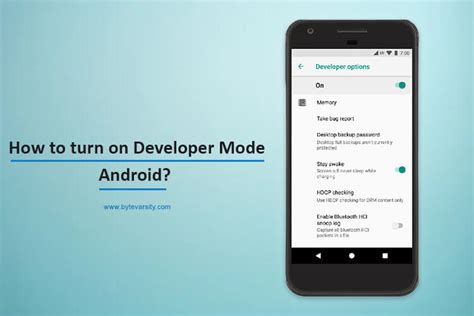 How To Turn On Developer Mode Android 6 Easy Steps