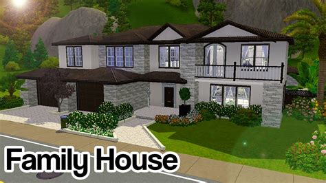 Crystals, sims 4, tankuz sims 4. The Sims 3 A Modern & Elegant Family House (NO CC) - YouTube