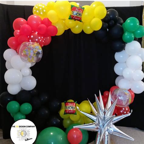 Teacher Appreciation Balloon Arch Balloon Arch Balloons School Themes