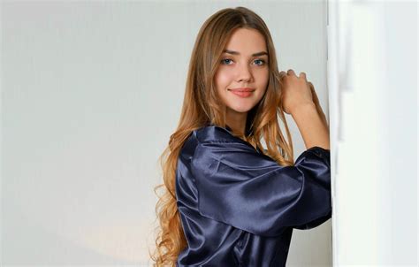 Wallpaper Girl Model Pretty Face Brunette Pose Portrai Polina Kadynskaya Images For