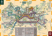 Madrid Buses Map