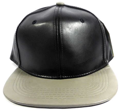 Shop blank hats for men, women and youth from lids to casually complete your outfit. Faux Leather Blank Snapback Hats Wholesale - Black | Gray