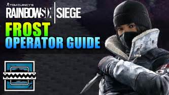 Frost Operator Guide Rainbow Six Siege Black Ice Youtube