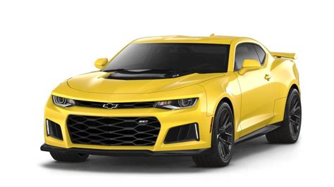 New Bright Yellow 2018 Chevrolet Camaro 2dr Cpe Zl1 For Sale Near