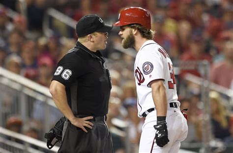Mlb Star Bryce Harper Gets Ejected Says Listening To Logic Got Him Too Fired Up Billboard