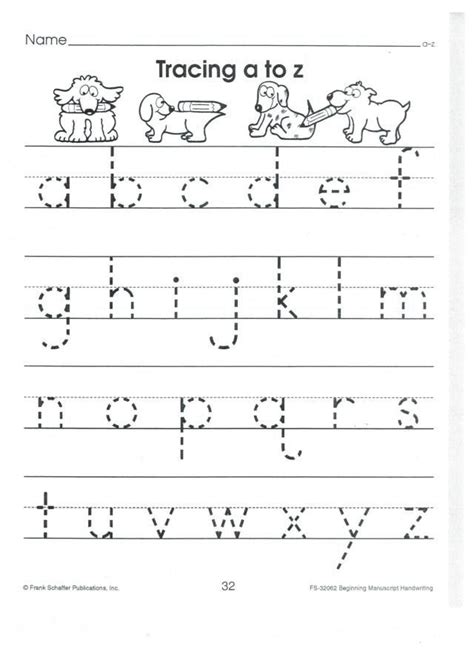 Tracing Letters And Numbers For Preschoolers