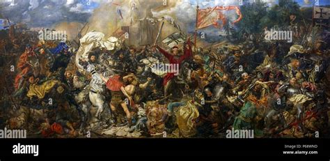Battle Of Grunwald By Jan Matejko 1878 The Battle Of Grunwald First Battle Of Tannenberg Or
