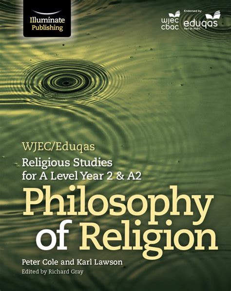 Wjeceduqas Religious Studies For A Level Year 1 And As Philosophy Of