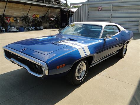 1971 Classic Muscle Plymouth Road Runner Cars Gtx Usa