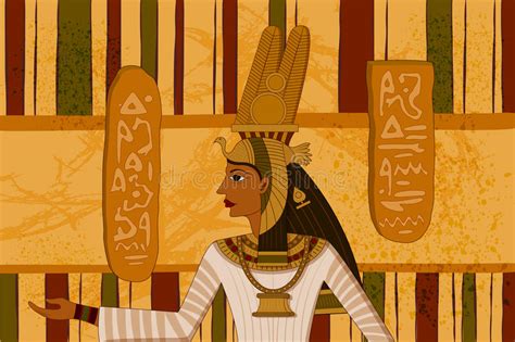 埃及象形文字和标志 向量例证. 插画 包括有 埃及象形文字和标志 - 139777060