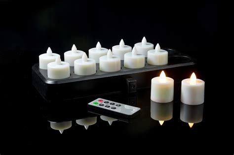 Bestellijst toevoegen om te vergelijken. » SUPER ULTRA WIZELITES™ Flameless Candles | KGBdecor | LED Cordless Rechargeable Candles