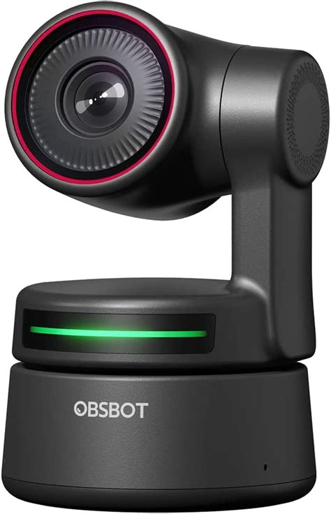 OBSBOT Tiny PTZ 4K Webcam AI Powered Framing Autofocus 4K Video