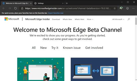 Beta версия Edge на Chromium доступна официально Msreview