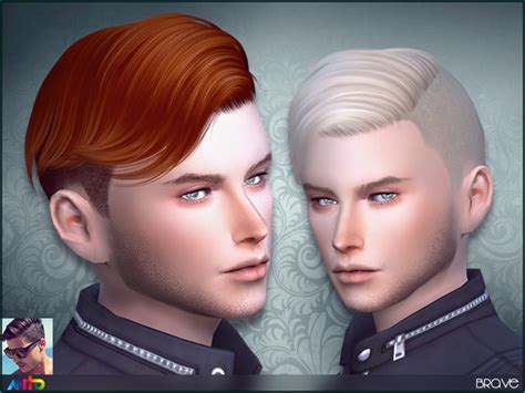 Brave Shaved Hair By Anto At Tsr Sims 4 Updates
