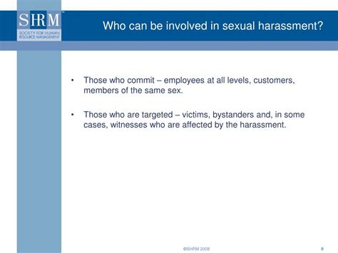 ppt sexual harassment training for employees powerpoint presentation id 2247064