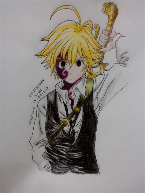 I've just finished watching seven deadly sins, it's awesome right? Nanatsu no Taizai Meliodas Demon Form by ChristopherDonLee ...