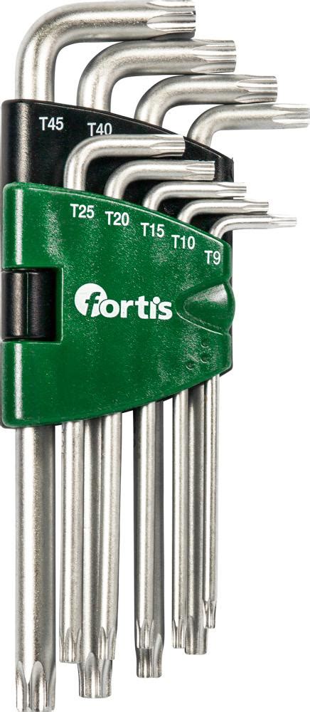 Winkelschraubendreher Satz für TORX in Clip fortis tools com
